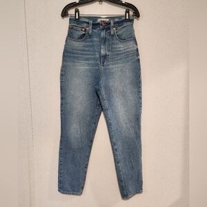 Madewell The Mom Jeans High Rise Size 26